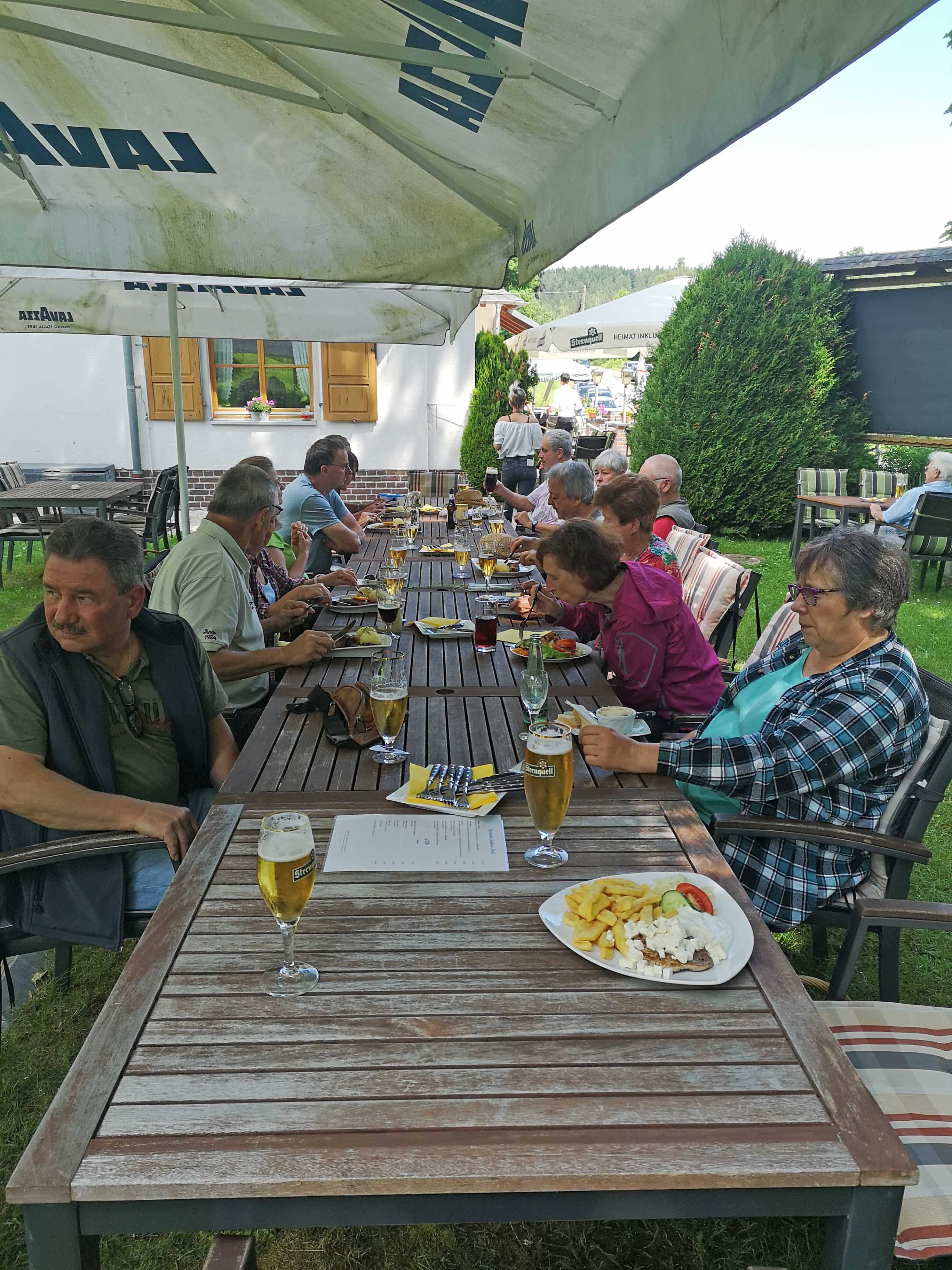 Mittagessen im Landhaus